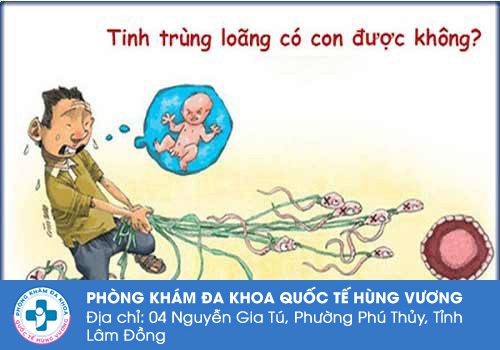 Tinh trùng loãng có thai được không?