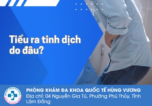 Tiểu ra tinh dịch do nhiều nguyên nhân bệnh lý gây ra.
