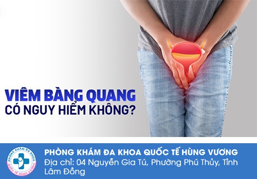 Viêm bàng quang ở nam giới có nguy hiểm hay không?